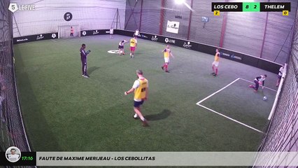 Faute de Maxime MERIJEAU - LOS CEBOLLITAS