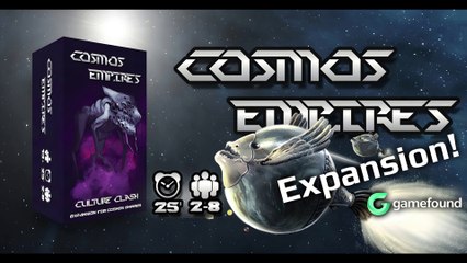 COSMOS EMPIRES: Culture Clash Reprint and Expansion - Craft your galactic economy in this card game