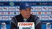 Gasset : «On n'avance pas mais on va continuer» - Foot - L1 - OM