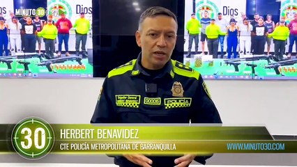 La Policía entregó detalles de la desarticulación de ‘Los Pepes Mafiosos' en Barranquilla