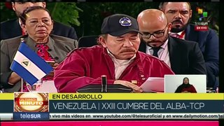 Pdte. Daniel Ortega: el ALBA-TCP garantiza la paz