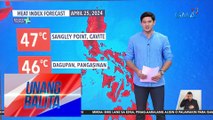 Mainit at maalinsangang panahon, asahan pa rin ngayong araw - Weather update today as of 7:24 a.m. (April 25, 2024) | UB