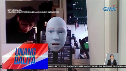 Robot, kayang gayahin ang iba't ibang facial expression ng tao | UB