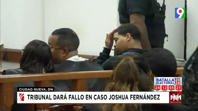 El Dotolcito, espera en sala de audiencia fallo por caso Joshua | Noticias & Mucho MAS
