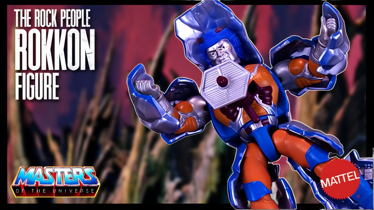 Mattel Masters Of The Universe Origins Mattel Creations Rokkon Figure
