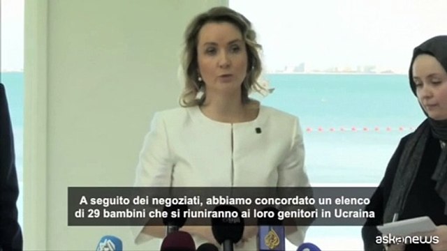 Accordo Russia-Ucraina: 48 bambini sfollati per la guerra tornano a casa