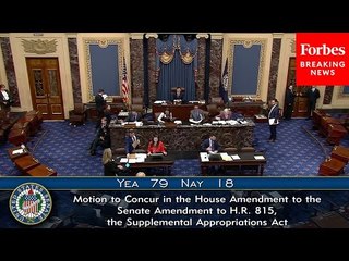 Senate Passes $95 Billion Foreign Aid Funding Package For Ukraine, Israel, And Taiwan