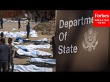 JUST IN: State Department Holds Press Briefing After Mass Graves Discovered In Gaza