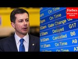 JUST IN: Sec. Buttigieg Announces New Protections For Air Passengers, Including Refunds For Delays