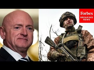 'Ukraine Can Win This War': Mark Kelly Urges Support For National Security Supplemental