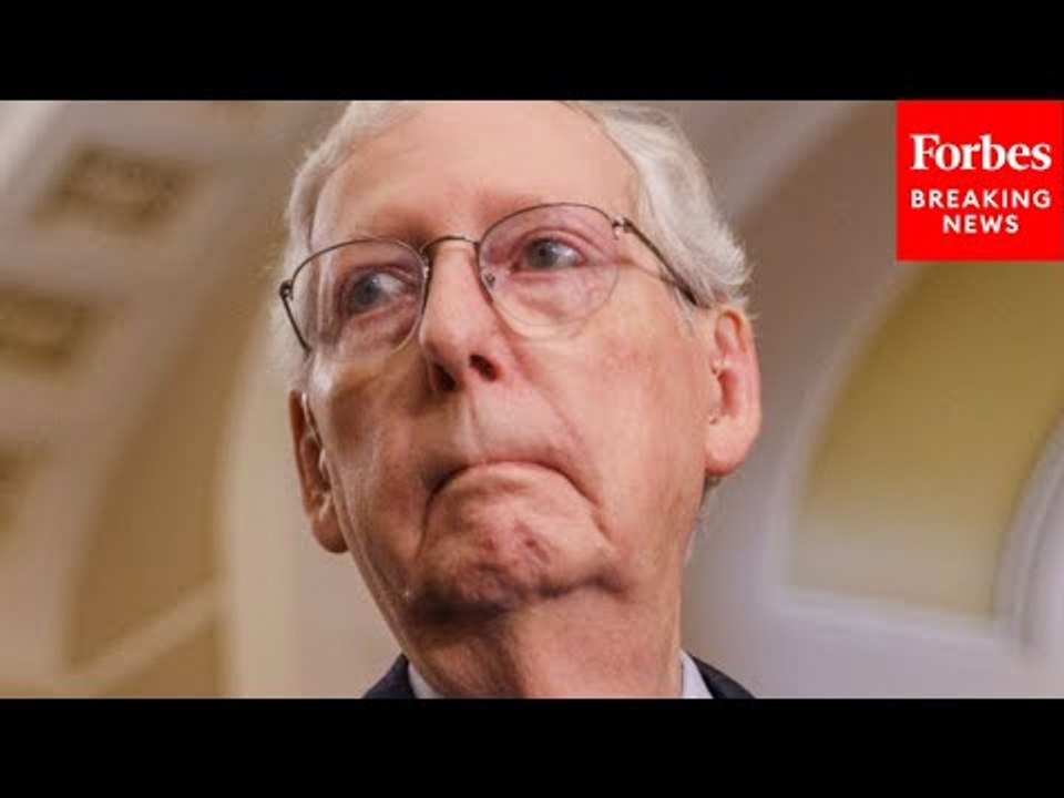 'The Leadership Of The United States Is Indispensible': Mitch McConnell Pushes Foreign Aid Package