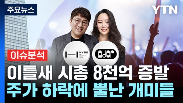 '경영권 다툼' 속 불안한 하이브 주가...주주들 뿔났다 / YTN