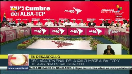ALBA-TCP Hace público documentos aprobados para agenda 2030