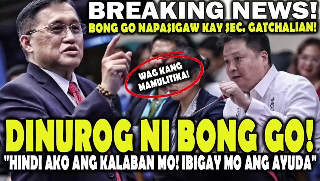 JUST NOW! Sen. Bong Go NAPASIGAW kay Sec. Gatchalian! Ayuda ginamit sa PAMUMULITIKA!