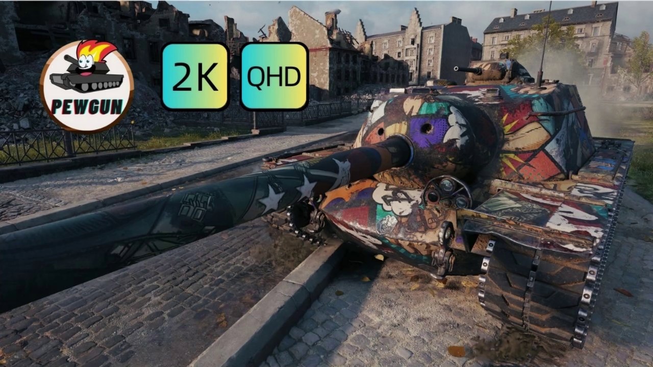 T110E3 鋼鐵之心，永不磨滅！ | 8 kills 10k dmg | world of tanks |  @pewgun77 ​