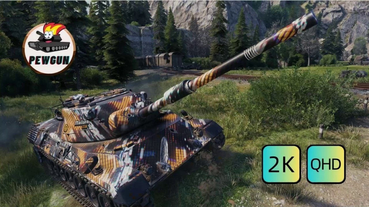 LEOPARD 1 速度疾如閃電，毀滅之力！ | 6 kills 12k dmg | world of tanks |  @pewgun77