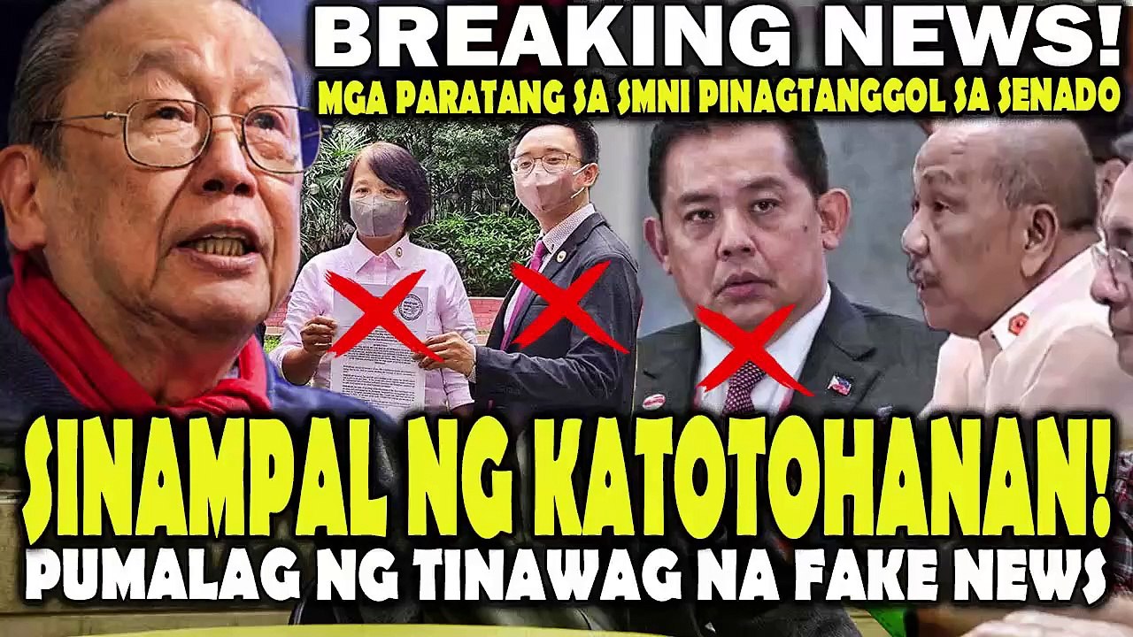 JUST NOW! Jay Sonza NAGSUMBONG kay Robin! Mga paratang sa SMNI pinagtanggol sa Senado