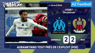 Marseille et Nice se quittent sur un match nul ⚽ OM 2-2 NICE ✅ Ligue 1 ️
