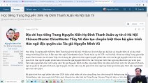 Trung tâm tiếng Trung Lê Trọng Tấn Quận Thanh Xuân Hà Nội Thầy Vũ lớp giáo trình Hán ngữ 2 bài 19