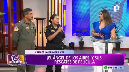 Hablan los protagonistas de valeroso rescate a hombre atrapado en voraz incendio en Centro de Lima