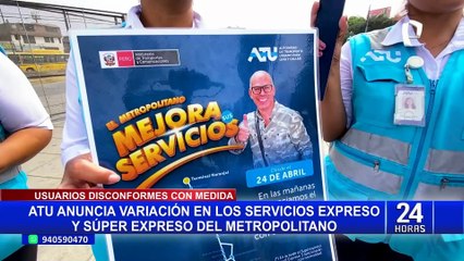Metropolitano: eliminan cola para “sentados” y fusiona rutas para agilizar viajes