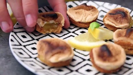 Tartelettes au citron meringuées