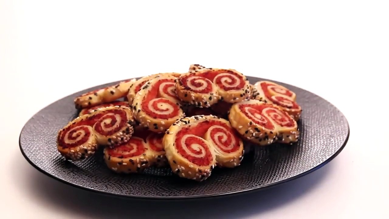 Palmiers saucisse apéritifs