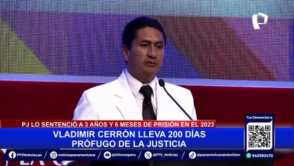Vladimir Cerrón estaría en el Perú, según el general PNP Óscar Arriola: más de 200 días prófugo