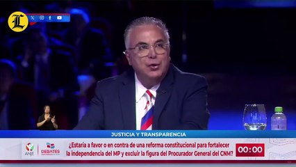 Abinader en debate ANJE defiende intención de reforma constitucional