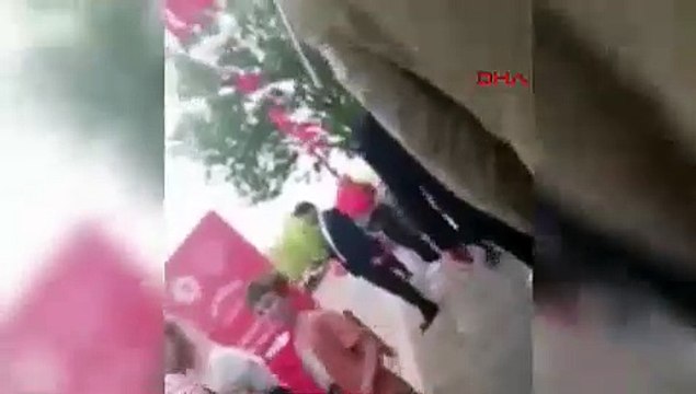 Tartışma TBMM'ye sığmadı, Meclis bahçesinde devam etti