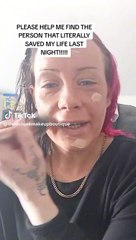 Help me find man who saved my life in Blackpool