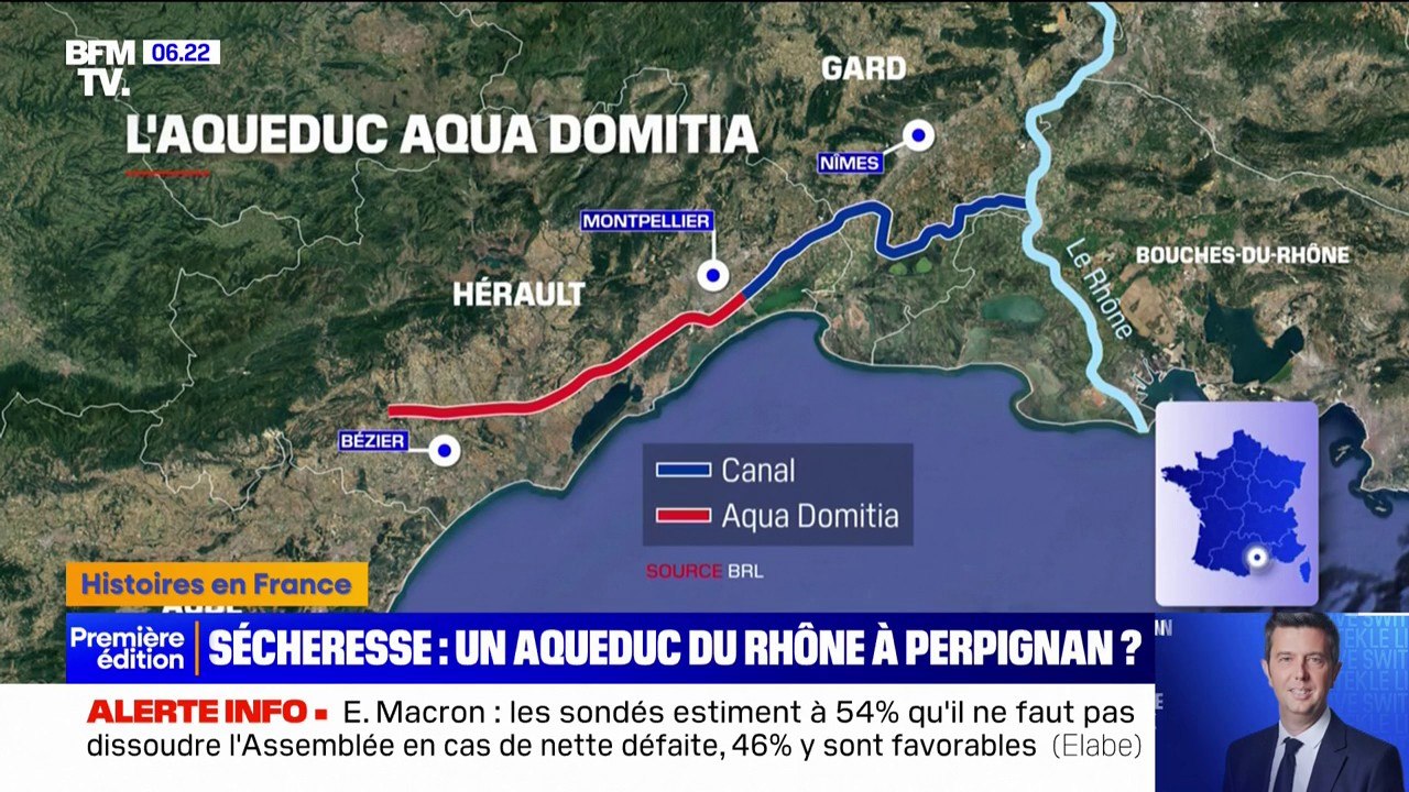 Face à la sécheresse, le projet d'un aqueduc po...