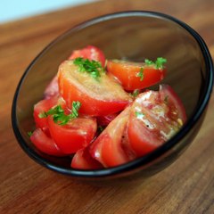 Vinaigrette à la moutarde carré
