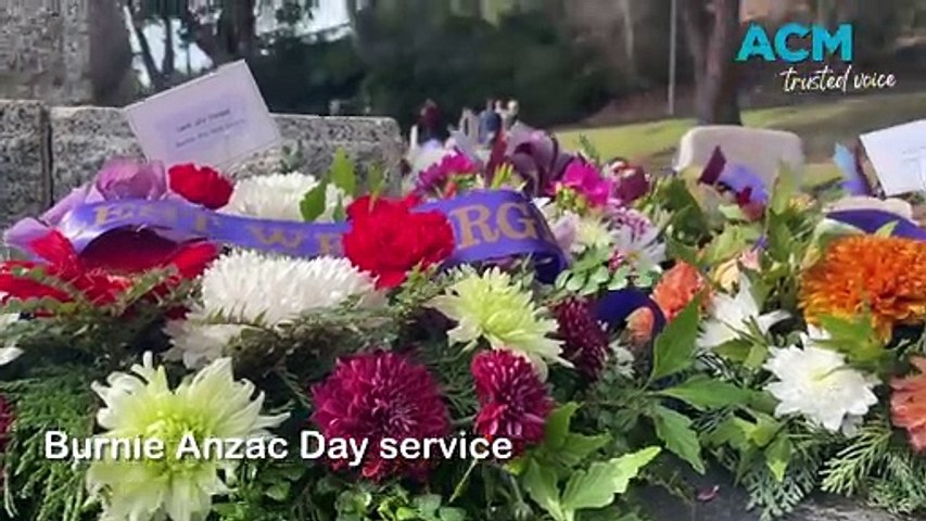 The sacrifices of service men and women were remembered at Burnie's well-attended Anzac Day service. Video by Laura Smith