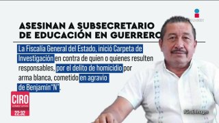Asesinan a navajazos a funcionario de la Secretaría de Educación de Guerrero