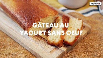 Gâteau au yaourt sans oeuf