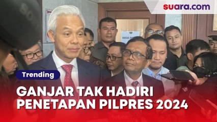 Beda Alasan Ganjar Pranowo dengan Mahfud MD Tak Hadiri Penetapan Pemenang Pilpres 2024, Ada yang Diundang Tapi Mepet