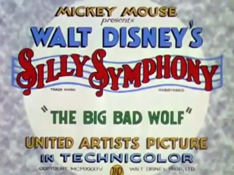 I Tre Porcellini E Cappuccetto Rosso 1934 Disney