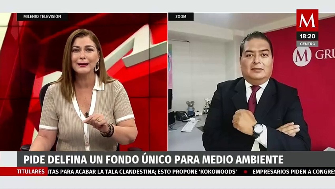 En Edomex, Delfina Gómez pide un fondo único para el medio ambiente