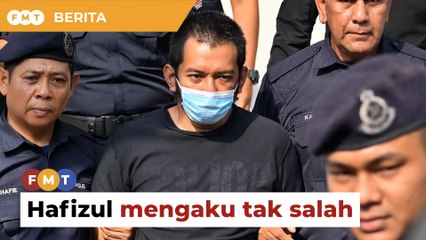 Kes tembak KLIA: Hafizul mengaku tak salah cubaan bunuh
