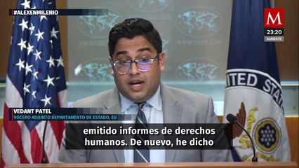 Estados Unidos aclara a AMLO sobre el Informe de Derechos Humanos