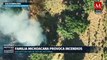 Habitantes de Coyuca de Catalán, Guerrero, denuncian incendios forestales provocados por criminales