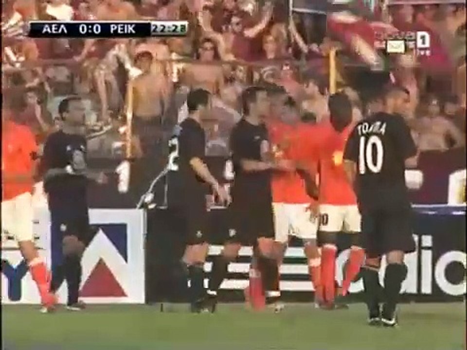 AE Larisa vs. KR Reykjavík Maçın tamamı  2009-2010