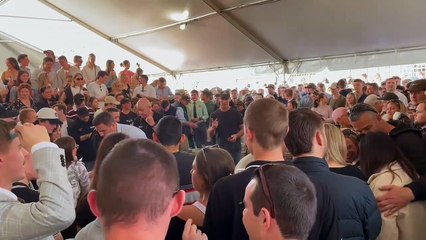 Anzac Day two-up at Wagga's William Farrer Hotel