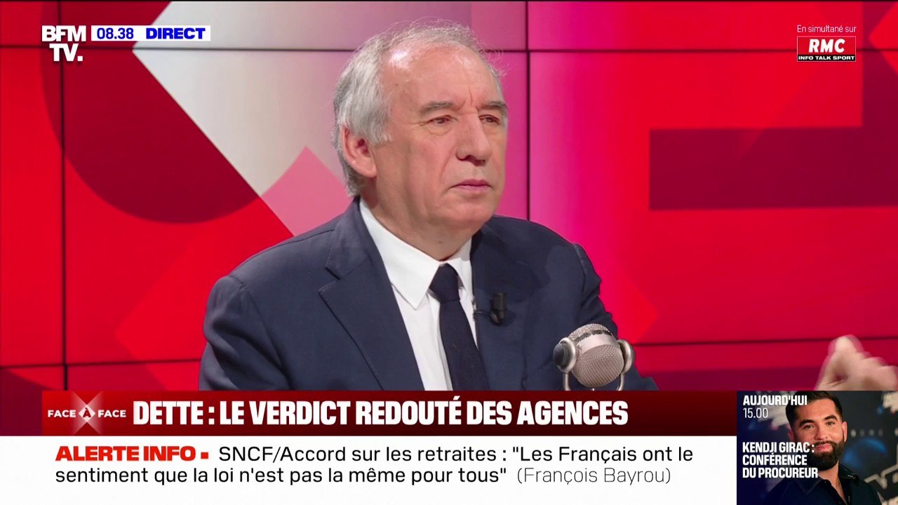 François Bayrou sur les menaces de grève pendant les JO: "C'est ressenti comme : c'est toujours les mêmes qui en profitent et c'est toujours les mêmes qui font les efforts"