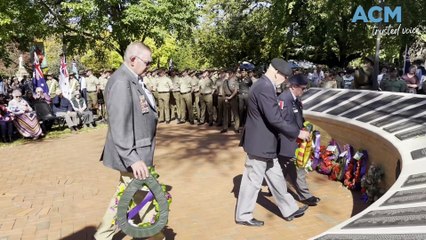 Goulburn wreath laying