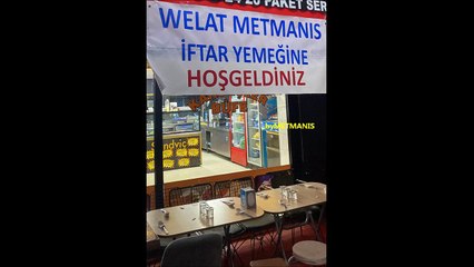 Metmanis Mahallesi İftar Buluşması