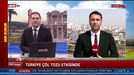 Solunum rahatsızlığı olanlar aman dikkat ! Türkiye çöl tozu etkisinde