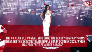 Kim Kardashian Ventures into 'Nalf Nip' Territory with Skims Ultimate Nipple Bra.