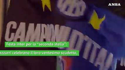 Festa Inter per la "seconda stella"